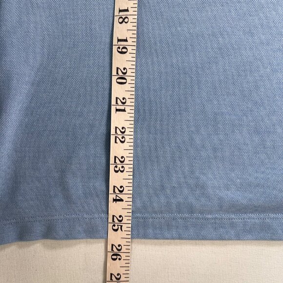 Magnolia Lane Masters Golf Pique Polo Shirt in Blue Size Small - Picture 9 of 9